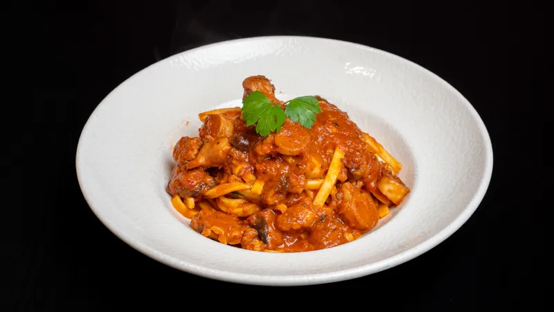 Pasta-Tagliatelle AI Sugo Di Polpo-