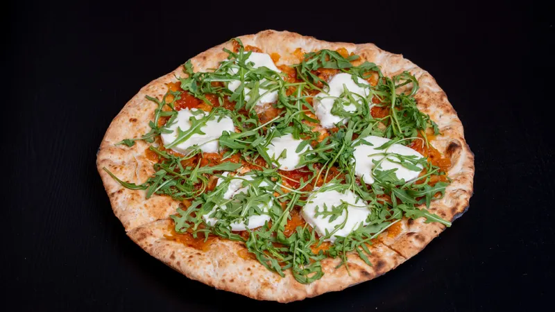 Pizza-Focaccia Bufala Pomodoro-