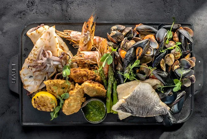 Shared-Mix Fish Grill