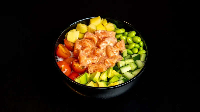 Poke Bowl-Salmon