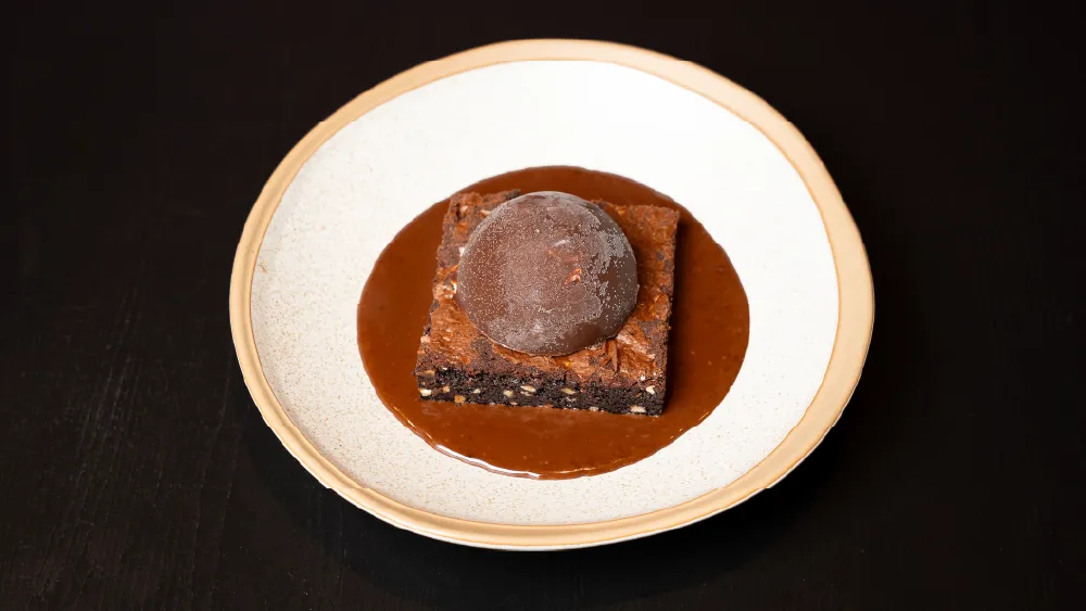 Kiosk-Warm Chocolate Brownie