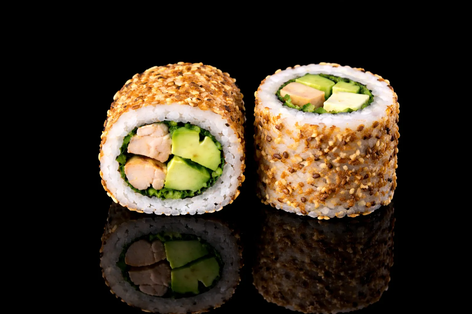 CALIFORNIA POULET OIGNON FRIT AVOCAT, CONCOMBRE