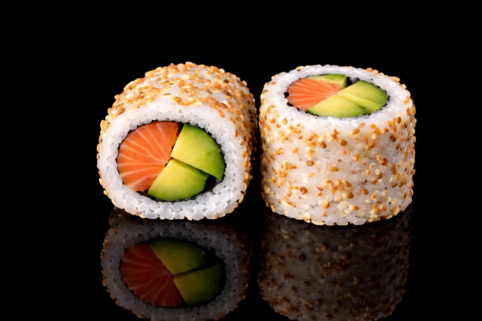 CALIFORNIA SAUMON OIGNON FRIT 