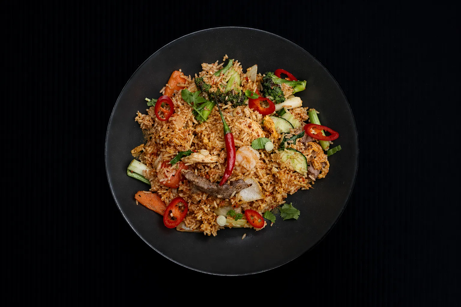 Thai Red Curry Fried Rice