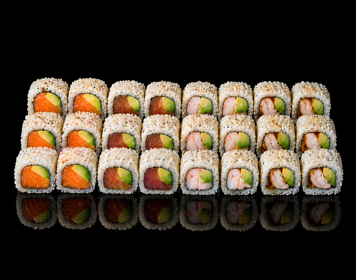 PLATEAU CALIFORNIA 24 PIECES