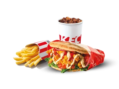 Krispy Kebab Large Meal 