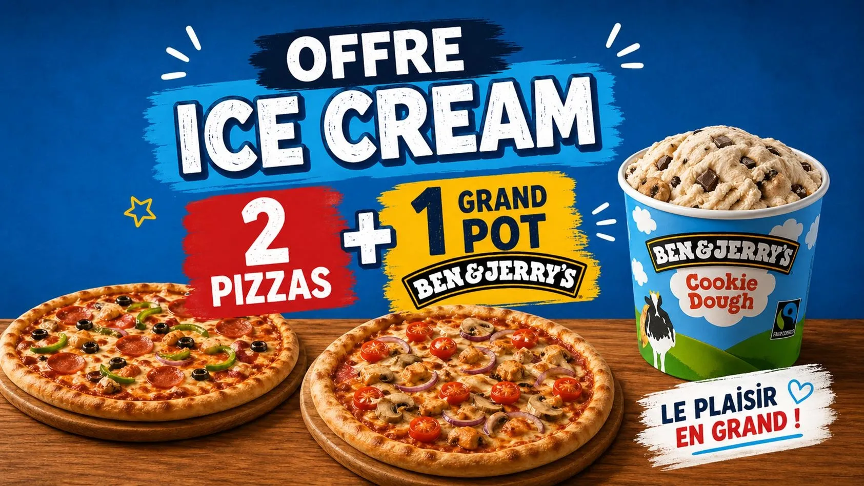Offre Ice Cream Grand Pot