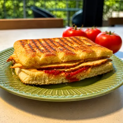 FOCACCIA POULET TANDOORI 