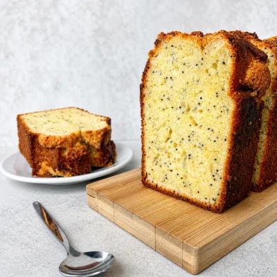 CAKE CITRON PAVOT & CRUMBLE