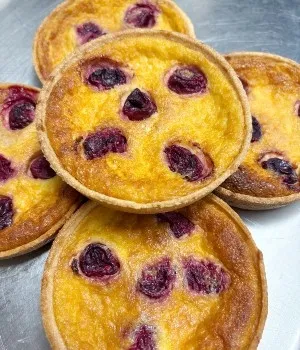 Tartelette du mois ! Façon Clafoutis