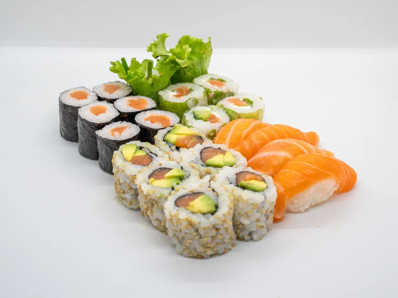 SALMON and CHEESE