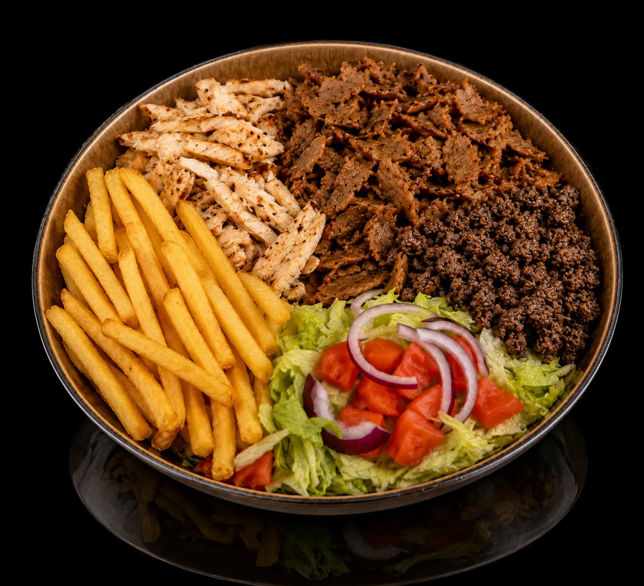 ASSIETTE 3 VIANDES AU CHOIX