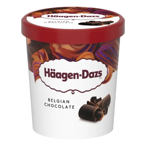 Haägen Dazs Belgium Chocolate (460 ml)