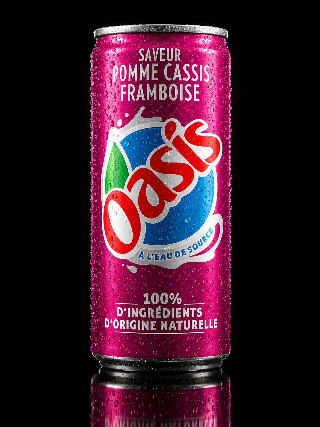 OASIS POMME FRAMBOISE CASSIS 33 CL