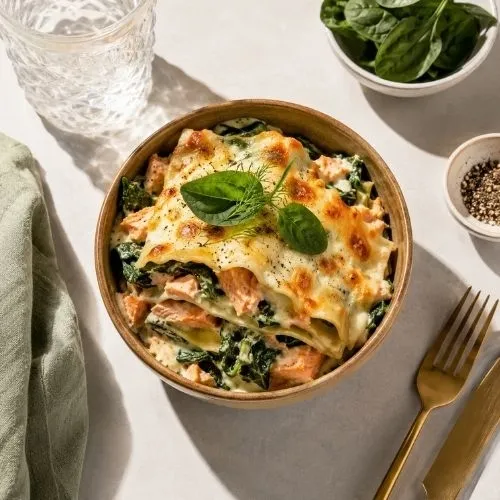 LASAGNE SAUMON & ÉPINARD 