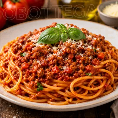 SPAGHETTI BOLOGNAISE.