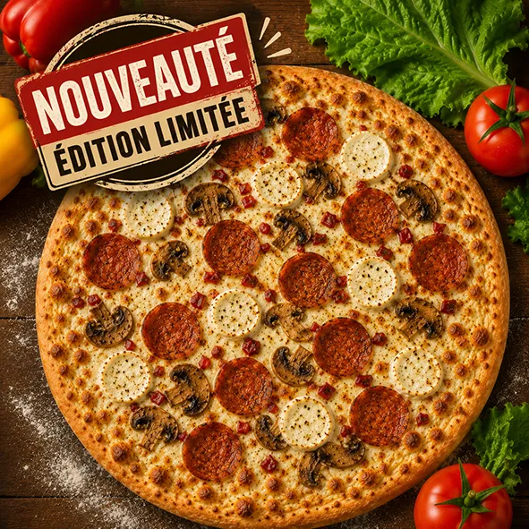Pizza du mois / La Spicy Chèvre