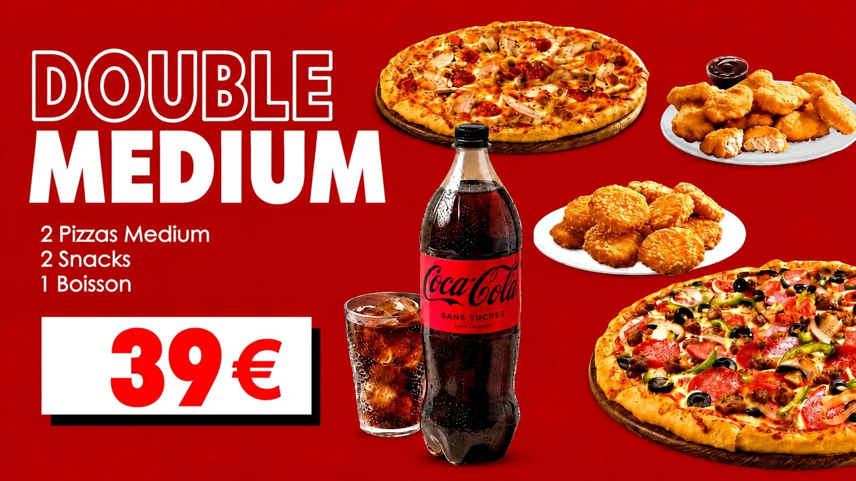 Menu Double Medium