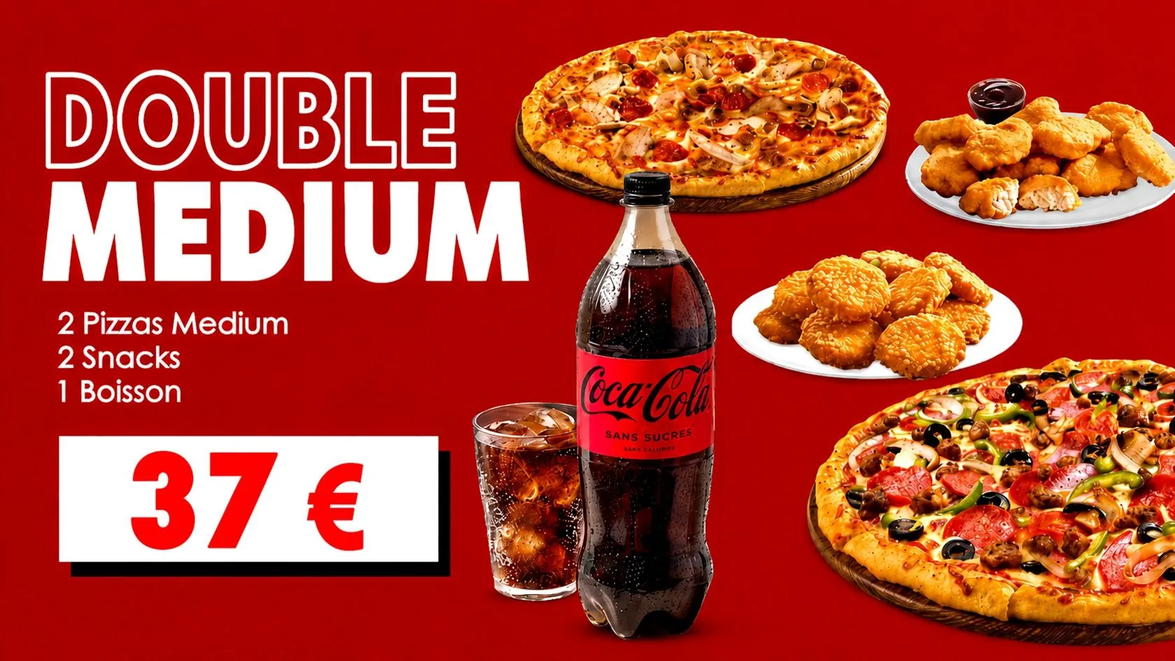 Menu Double Medium