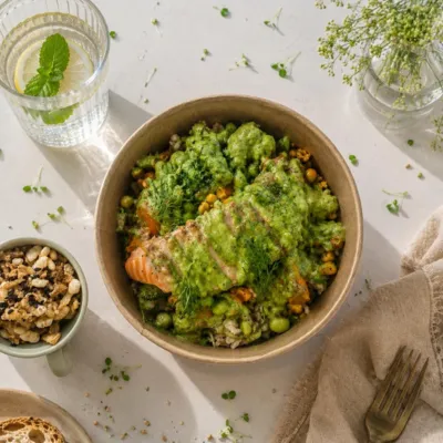 SAUMON MISO VERDE