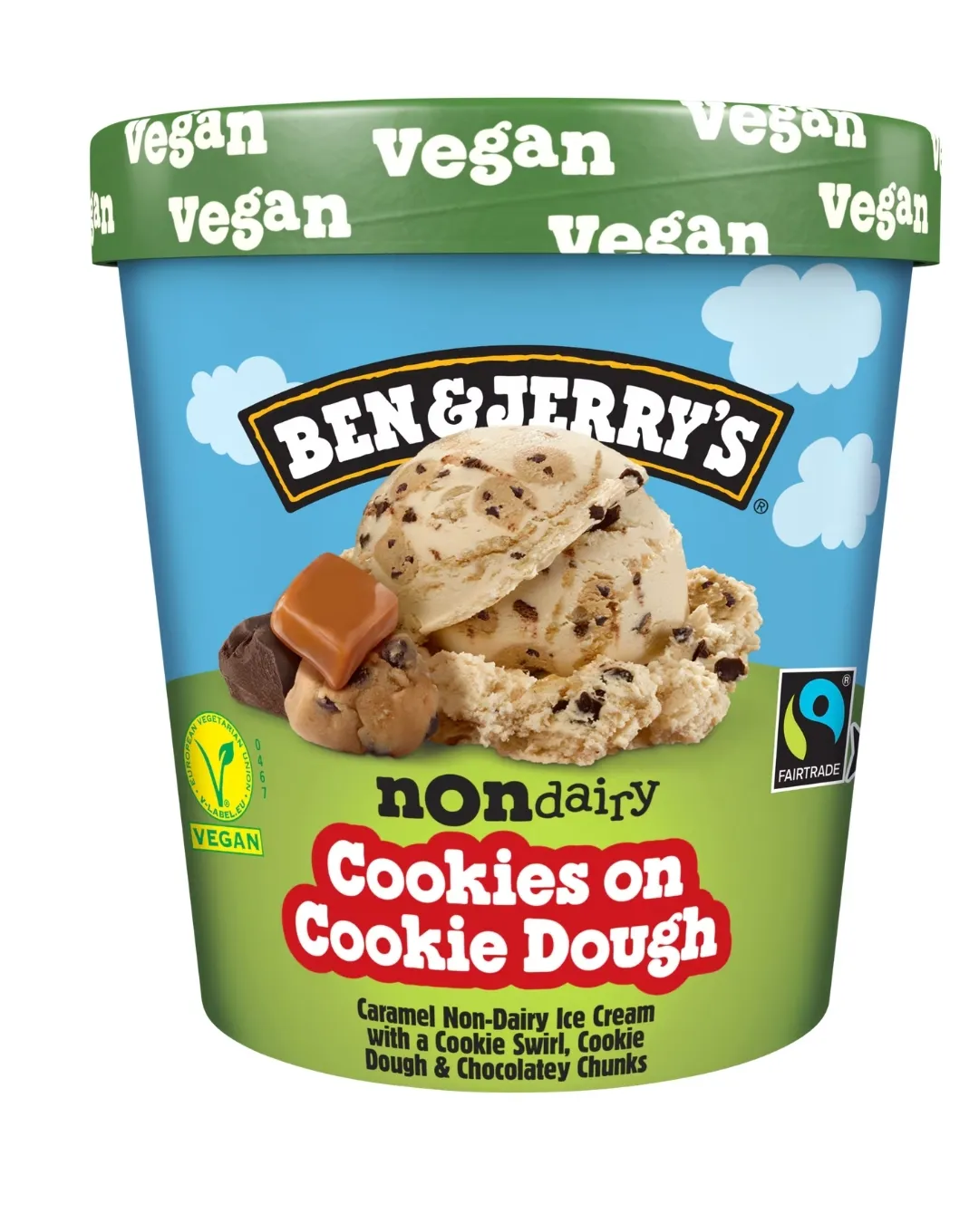 Non Dairy Cookies on Cookie Dough - 465ml