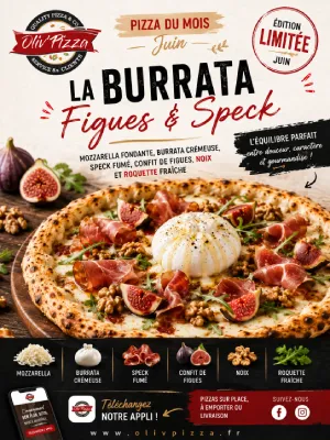 Burrata Figues et Speck