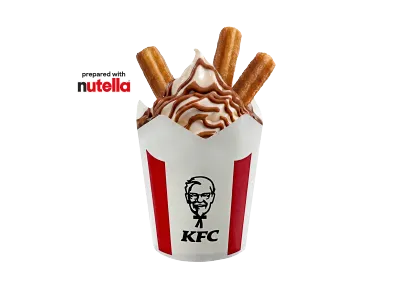 Ultimate Churros Sundae Nutella