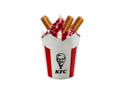 Ultimate Churros Sundae Strawberry