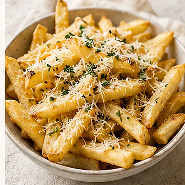 Frites parmesan