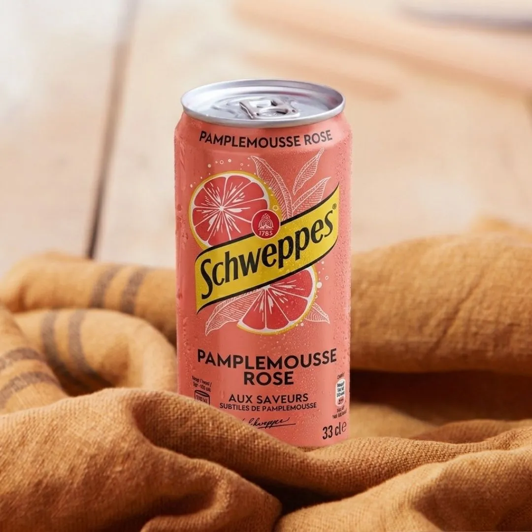 33 CL Schweppes pamplemousse
