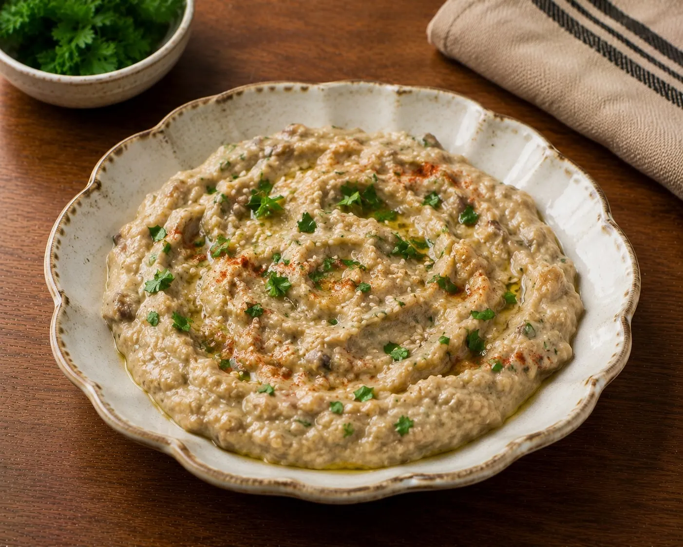 Caviar aubergine