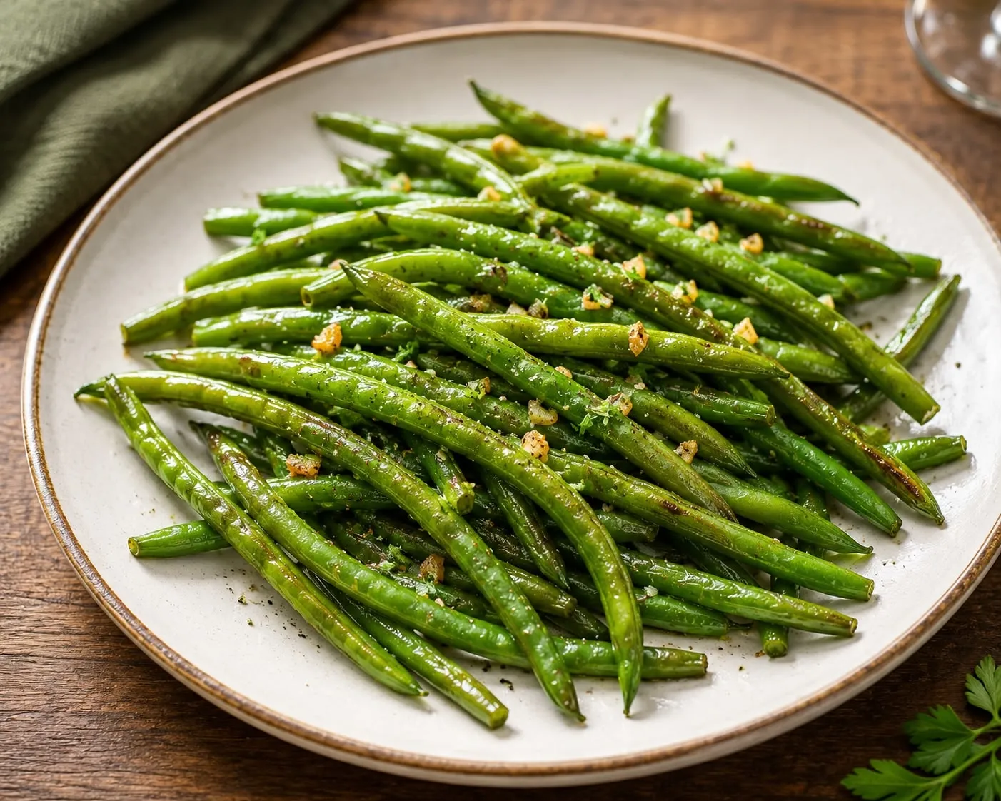 Haricot vert 2 parts