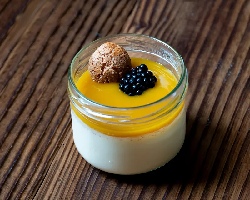 Panna cotta mangue
