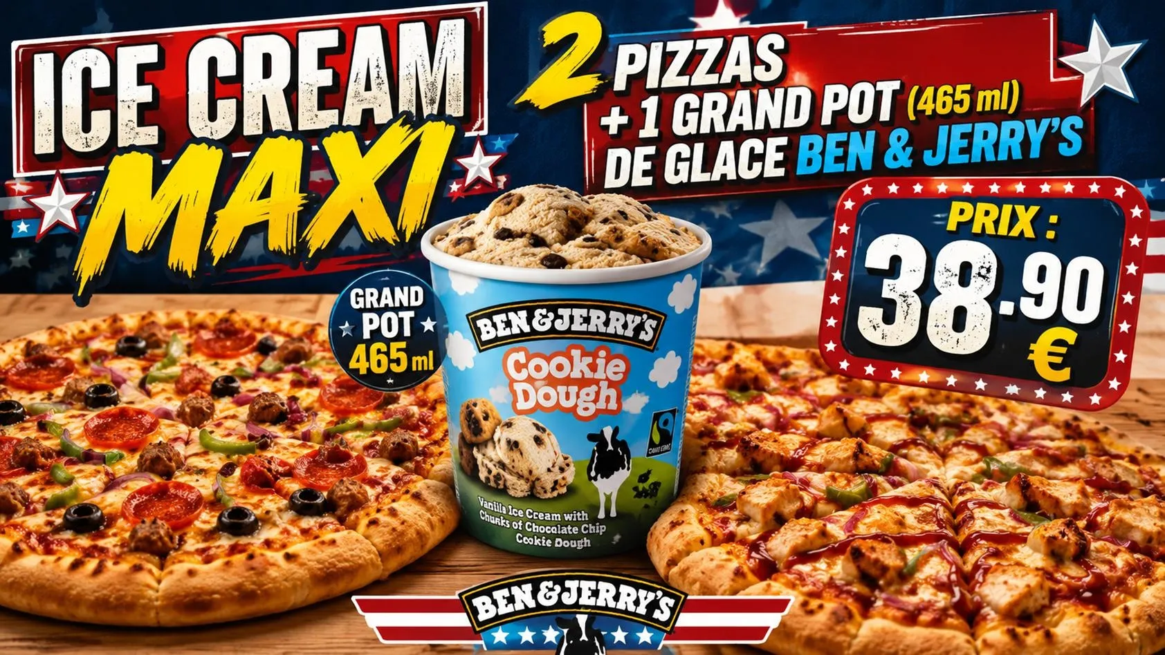 Menu Ice Cream Maxi