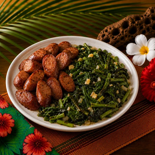 Saucisse frit bredes 