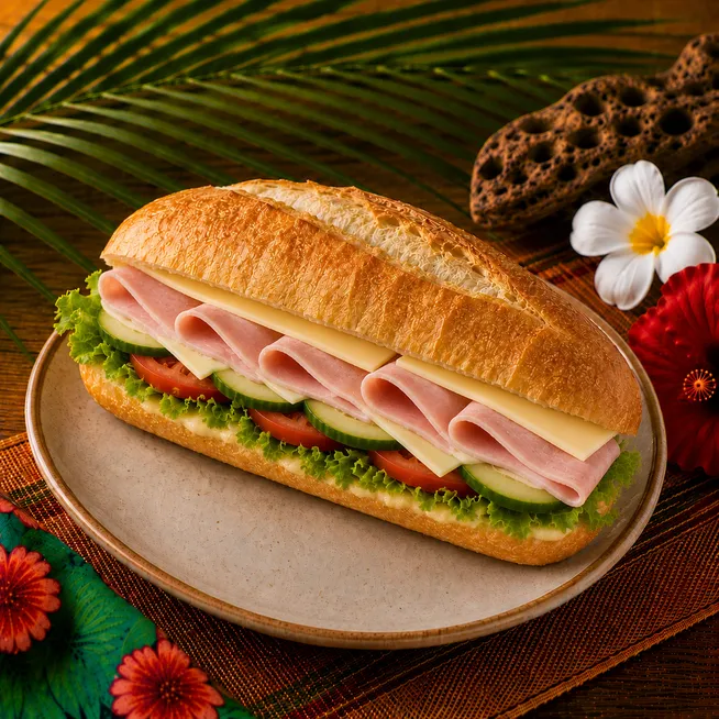 Jambon beurre, fromage