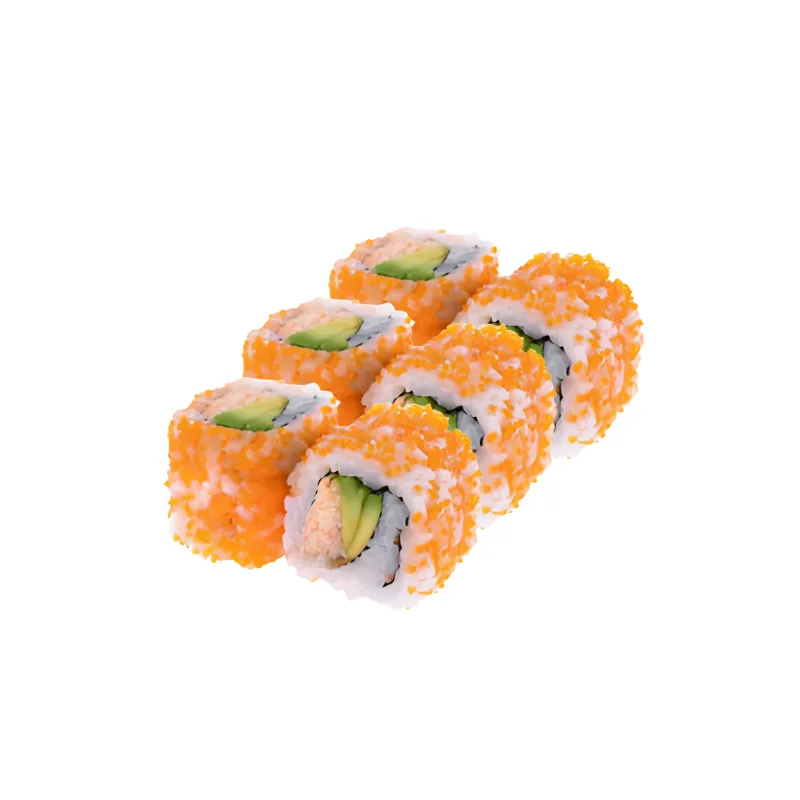65-California crabe avo tobiko