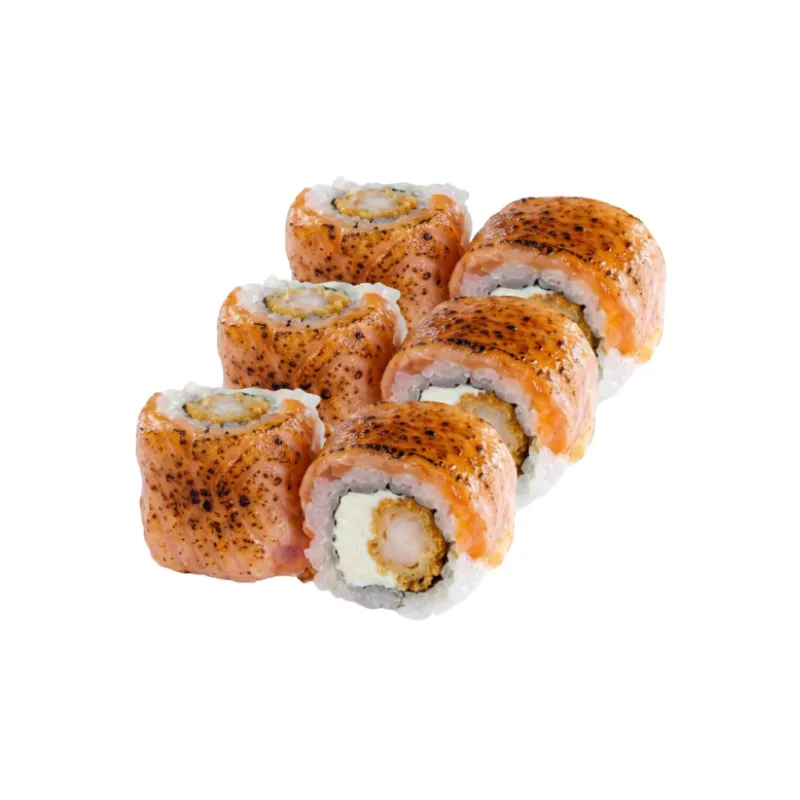 46-Roller saumon snacké tempura cheese