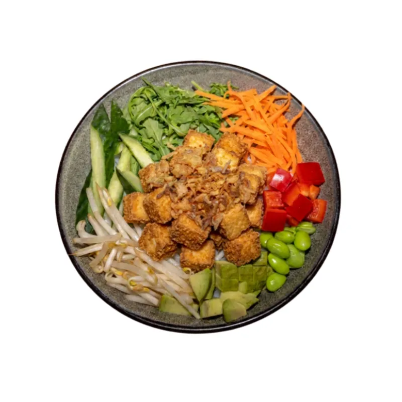 220-Poke végétarien (tofu frit)