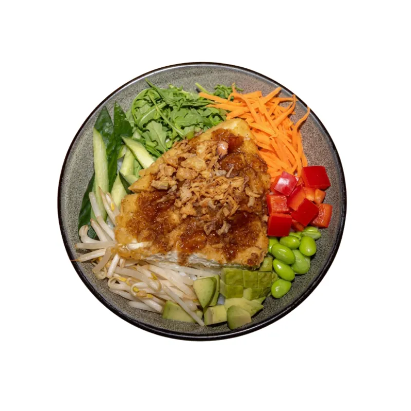 224 - Poke poulet pané teriyaki