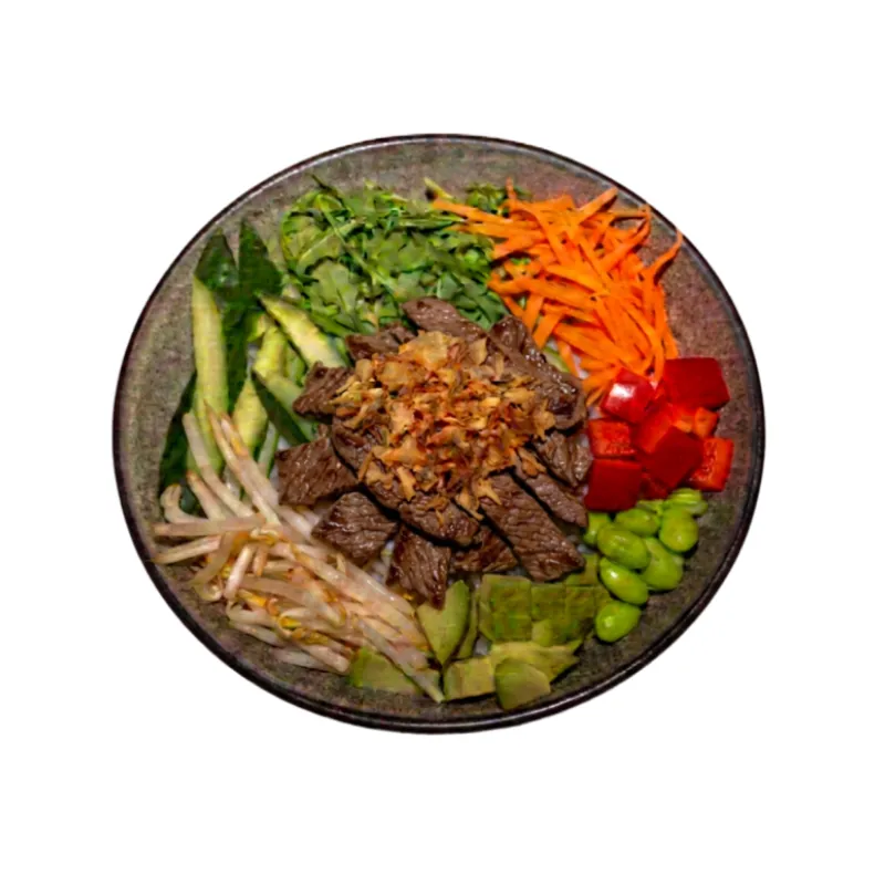 227-Poke boeuf snacké teriyaki
