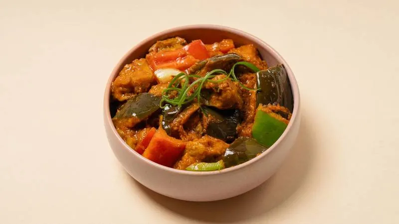 9f. Brinjal Sabzi
