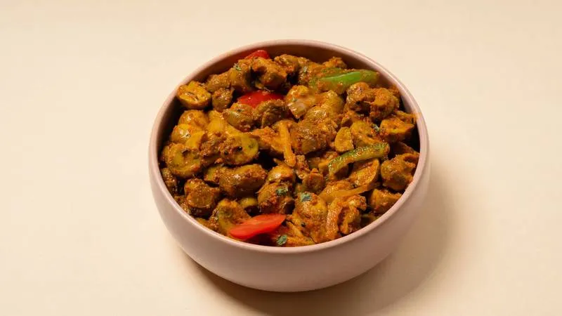 9j. Mushrooms Sabzi