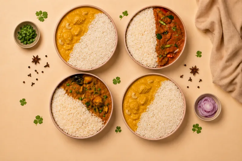 Family Chicken Lasune Bowls