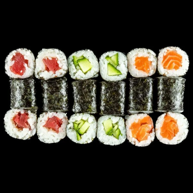 Menu Maki Mixte (18 Pieces)