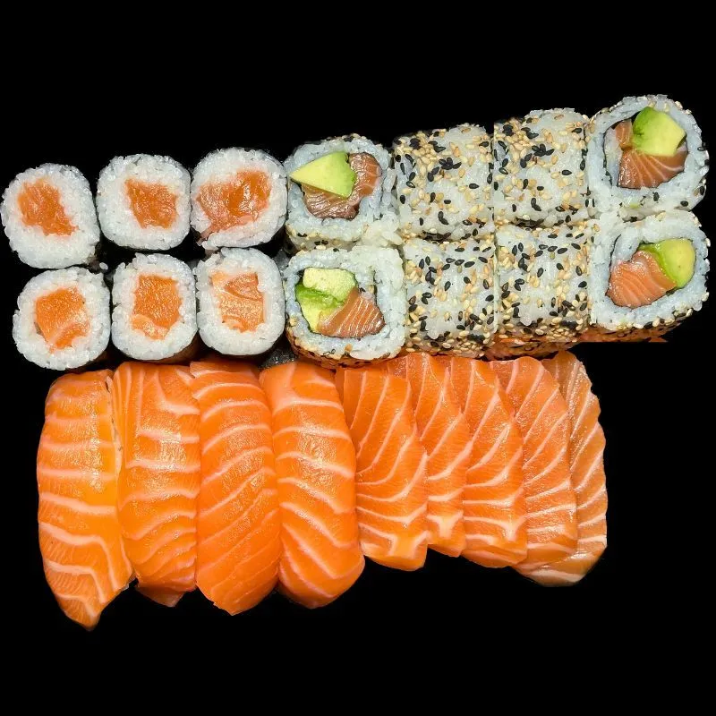 Menu Salmon (23 Pieces)