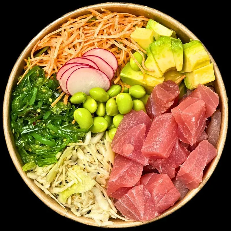 Poke bowl tuna