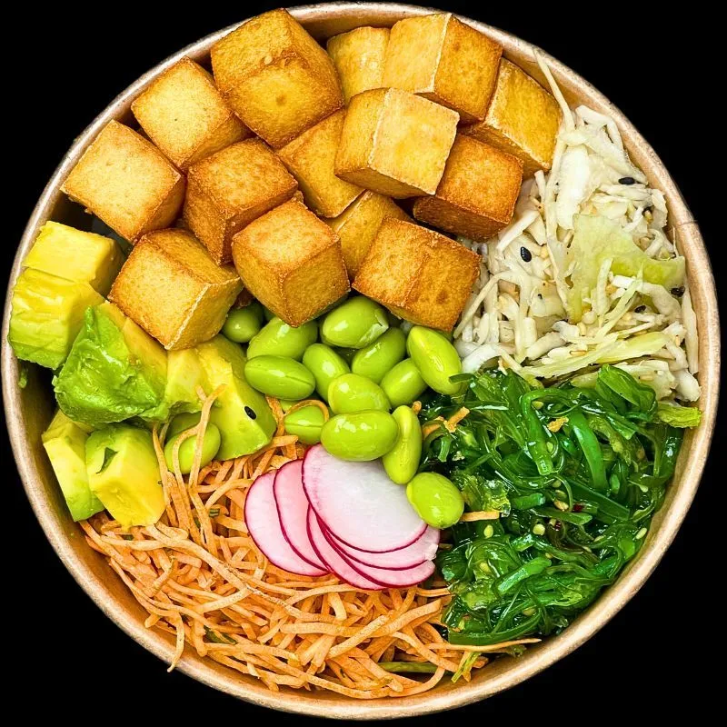 Poke bowl vegi