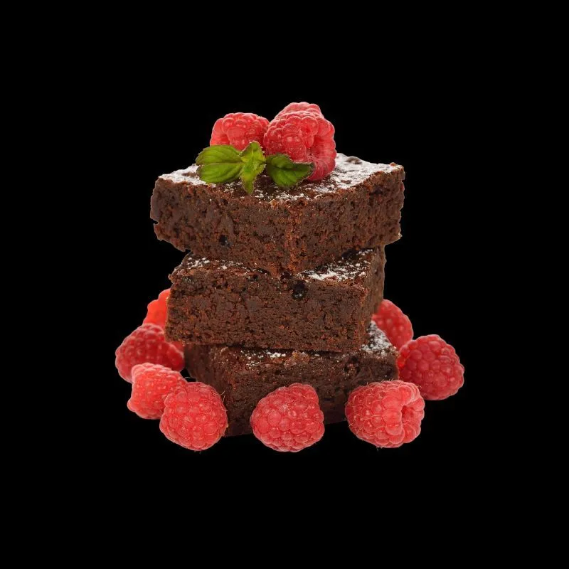 Brownie Himbeer (Gluten-free)
