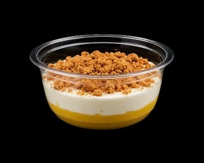 Crémeux de Citron, Fromage Blanc et Speculoos